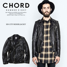 CHORD NUMBER EIGHT SIN CITY RIDERS JACKET N8M1F1-JK01画像