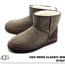UGG Australia MENS CLASSIC MINI TWEED STOUT 1005559画像