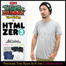HTML ZERO3 &times; 劇場版 TIGER & BUNNY -The Rising- Guttarelax Precious Trio Ryan S/S Tee T474画像