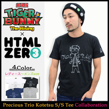 HTML ZERO3 &times; 劇場版 TIGER & BUNNY -The Rising- Guttarelax Precious Trio Kotetsu S/S Tee T472画像