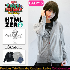 HTML ZERO3 × 劇場版 TIGER & BUNNY -The Rising- Guttarelax Precious Trio Barnaby Cardigan Ladys CT173L画像