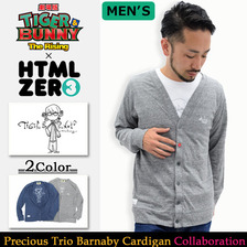 HTML ZERO3 × 劇場版 TIGER & BUNNY -The Rising- Guttarelax Precious Trio Barnaby Cardigan CT173画像