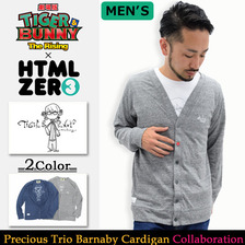 HTML ZERO3 &times; 劇場版 TIGER & BUNNY -The Rising- Guttarelax Precious Trio Barnaby Cardigan CT173画像