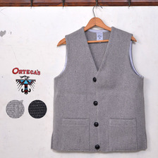 Ortega's Solid Square Vest画像