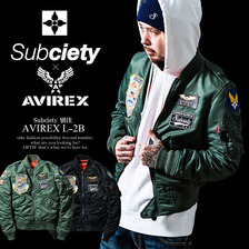 Subciety &times; AVIREX L-2B 10401画像