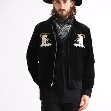 GOLD VELVETEEN SOUVENIR JACKET GL13398画像