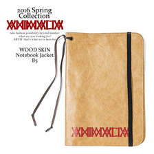 ANIMALIA WOOD SKIN Notebook Jacket B5 AN16S-AC08画像