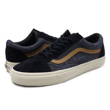 VANS OLD SKOOL REISSUE CA (Guinea Fthr Dts) MD INDIGO VN0003CWHU5画像