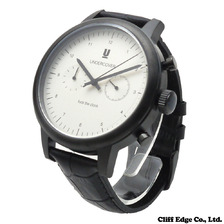 UNDERCOVER クロコ型押し WATCH FUCK THE CLOCK WHITE画像