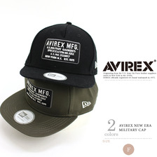 AVIREX × NEW ERA MILITARY CAP 6159126画像
