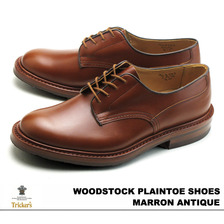 Tricker's Plaintoe Shoes/m5636 "Woodstock" Dainite Studded Sole Marron Antique M5636画像