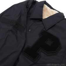 the POOL aoyama P COACH JACKET BLACK画像