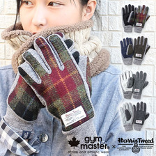 gym master &times; HARRIS TWEED グローブ G403305画像