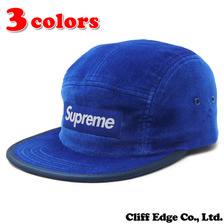 Supreme Velvet Taped Camp Cap画像