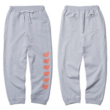 SILLY GOOD SPORTS LOGO SWEAT PANTS (GRAY) SG1E7-PT01画像