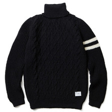 CRIMIE HCIN KNIT (BLACK) C1E5-KN07画像