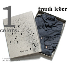 FRANK LEDER 限定モデル ボックス付き ハンドダイドコットンロングシャツ チャコール 0646126-95画像