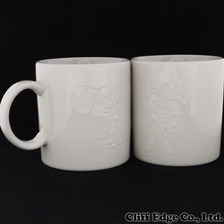 Ron Herman &times; Disney Fantasia collection PAIR MUG TYPE 1 WHITE画像