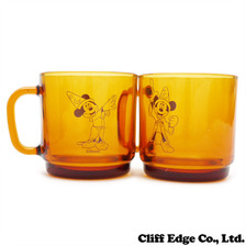 Ron Herman &times; DURALEX &times; Disney Fantasia collection AMBER PAIR MUG TYPE 1 ORANGE画像