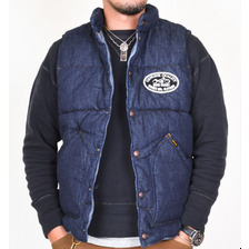 IRON HEART デニム中綿ベスト IHV-19画像