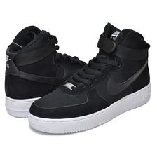 NIKE AIR FORCE 1 HI '07 GS blk/blk-wht 653998-009画像