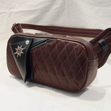 THE FLAT HEAD FN-B6H2-5 VINTAGE HORSE HIDE BODY BAG HDB-003画像