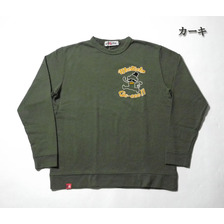 GO-COO!! ミニ裏毛ロンT "チェーン刺繍髭ゴクー" GLT-70014画像