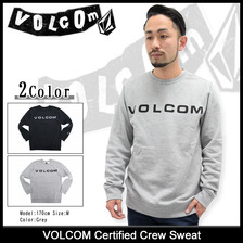 VOLCOM Certified Crew Sweat A4641500画像