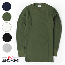 J.E.MORGAN クルーネック サーマル ロング スリーブ TEE J5009画像