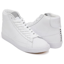 NIKE BLAZER MID PRM VNTG WHITE / WHITE - GUM LIGHT BROWN 638261-101画像