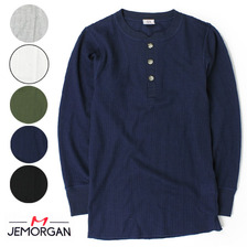 J.E.MORGAN ヘンリーネック サーマル ロング スリーブ TEE J5130画像
