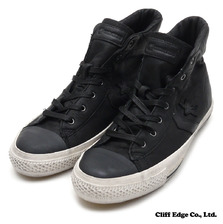 CONVERSE &times; JOHN VARVATOS JV STAR PLAYER MID BLACK MONO画像