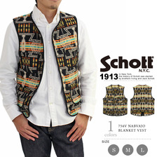Schott 754V NABVAJO BLANKET VEST 7457画像