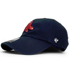 '47 Brand BOSTON RED SOX CLEAN UP STRAPBACK NAVY LVFTSBRS007画像