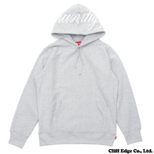 Supreme Classic Script Hooded Sweatshirt HEATHER GREY画像
