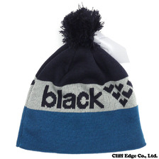the POOL aoyama &times; black crows BC BEANIE NOMEN BLUE/PETROL画像
