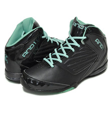 AND1 MASTER 2 MID black/black-mint D1072MBBA画像