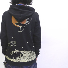 CHIKIRIYA パーカー "曙鯨波兎" MM3429画像