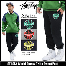 STUSSY World Stussy Tribe Sweat Pant 116266画像