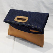 SAMURAI JEANS SJCB16 デニムクラッチバッグ16画像