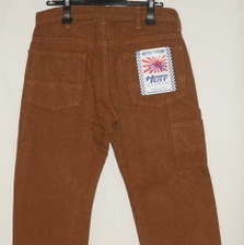 SAMURAI JEANS サムライ自動車倶楽部 SM111WP-DUCK 細身ダックダブルニーワークパンツDUCK画像