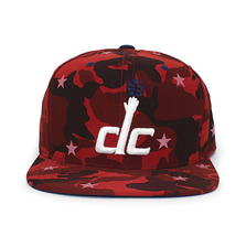 Mitchell & Ness WASHINGTON WIZARDS CAMO STAR SNAPBACK RED LVMNWTW004画像