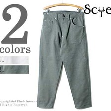 SCYE BASICS オープンエアドリル ペグトップパンツ 5116-81640画像
