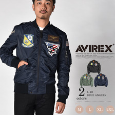 AVIREX L-2B BLUE ANGELS 6162119画像