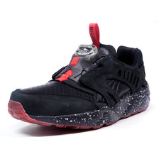 PUMA DISC BLAZE "TRAPSTAR LONDON" &ldquo;TEASER COLLECTION&rdquo; "LIMITED EDITION for CREAM" BLK/RED 361651-01画像