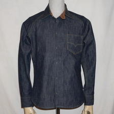 DELUXEWARE S7640E 40Sデニムシャツ刺繍入りモデル画像