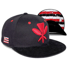 Aloha Army WAR CLUB SNAPBACK BLACK ALA026画像