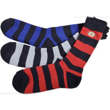 TOYS McCOY 3Pブーツソックス ボーダー TMA1614画像