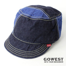 GOWEST DENIM SWITCHING WORK CAP GWG0045SNL画像