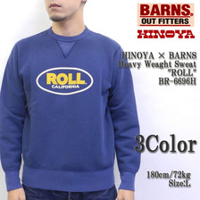 HINOYA &times; BARNS Heavy Weight Sweat "ROLL" BR-6696H画像